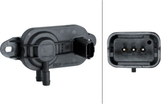 Sensor, exhaust pressure 6PP 009 409-571