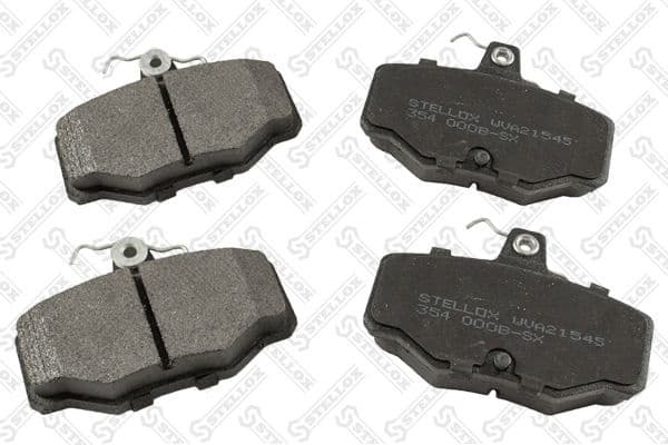 Brake Pad Set, disc brake 354 000B-SX