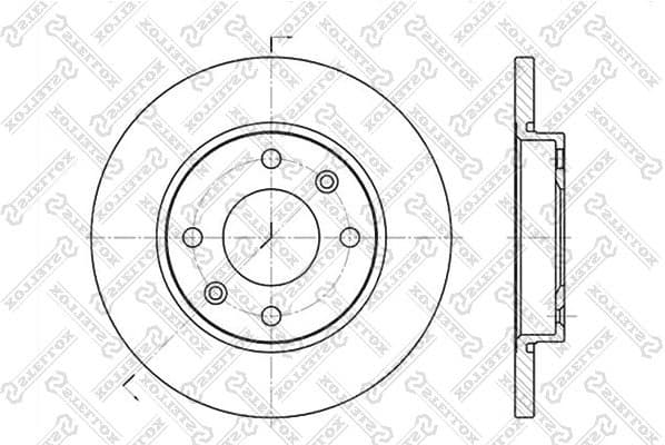 Brake Disc 6020-1926-SX