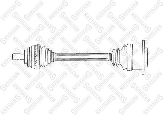 Drive Shaft 158 1768-SX