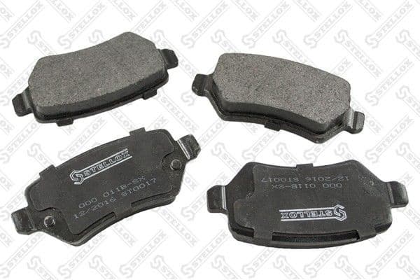 Brake Pad Set, disc brake 000 011B-SX