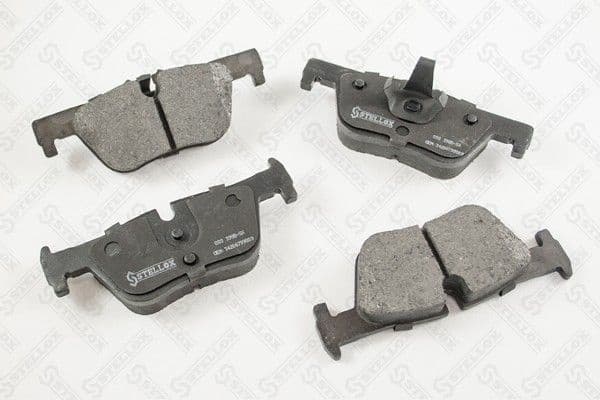 Brake Pad Set, disc brake 000 398B-SX