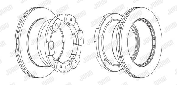 Brake Disc COAT+ 562805JC-1