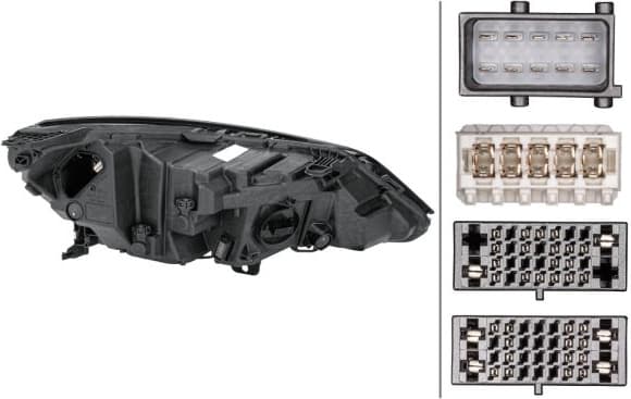 Headlight 1EX354829211 - image 2