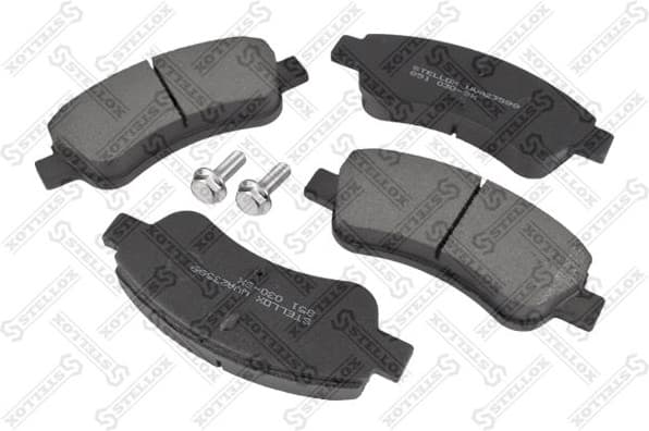Brake Pad Set, disc brake 851 030-SX