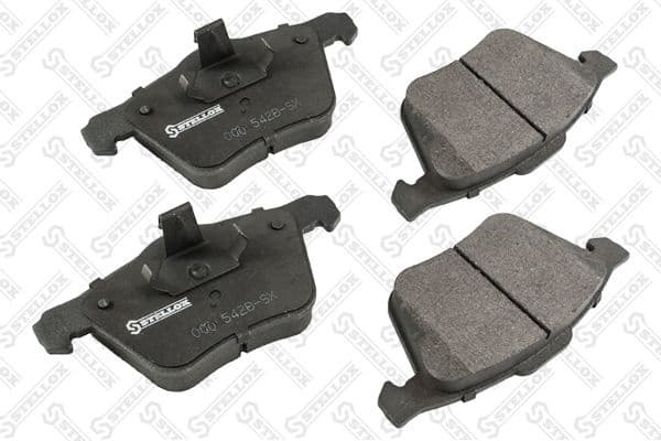 Brake Pad Set, disc brake 000 542B-SX