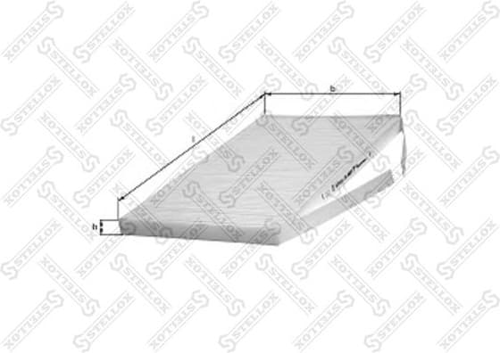 Filter, cabin air 71-10058-SX