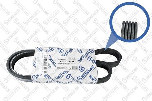 V-ribbed Belt 05-01120-SX