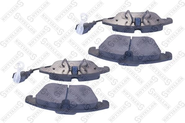 Brake Pad Set, disc brake 1230 021-SX
