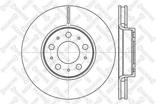 Brake Disc 6020-4841V-SX