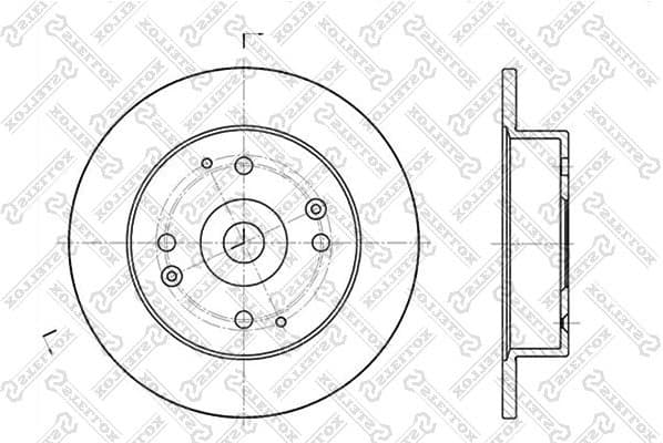 Brake Disc 6020-9939-SX