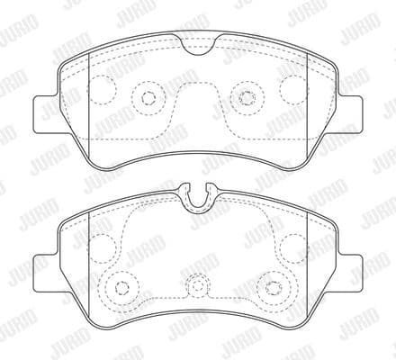 Brake Pad Set, disc brake 573836J