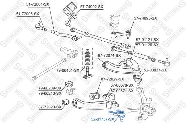 Ball Joint 52-01737-SX - image 2