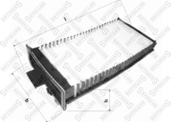 Filter, cabin air 71-10175-SX