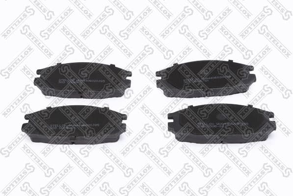 Brake Pad Set, disc brake 303 000B-SX