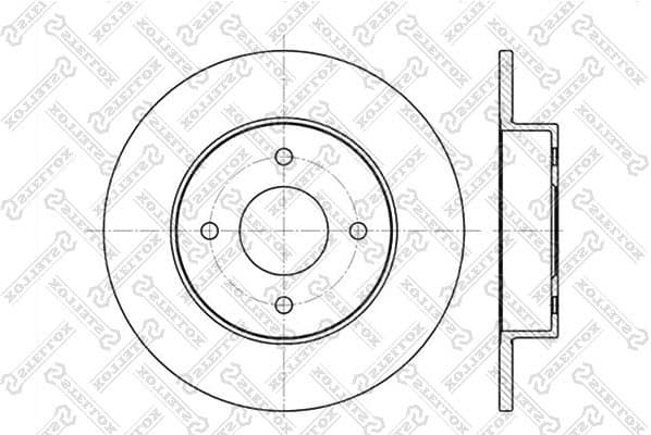 Brake Disc 6020-2252-SX