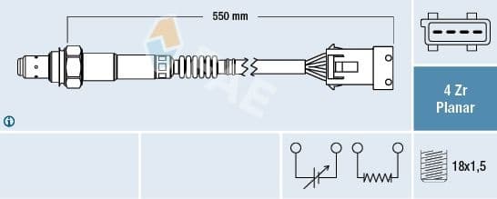 Oxygen Sensor 77410