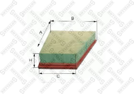 Air Filter 71-00946-SX
