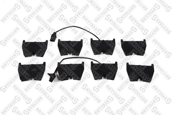 Brake Pad Set, disc brake 907 002B-SX