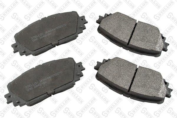 Brake Pad Set, disc brake 000 284B-SX