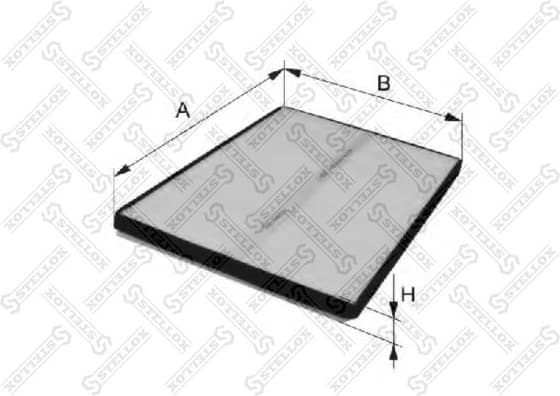 Filter, cabin air 71-10046-SX