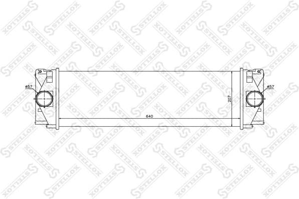 Charge Air Cooler 10-40206-SX