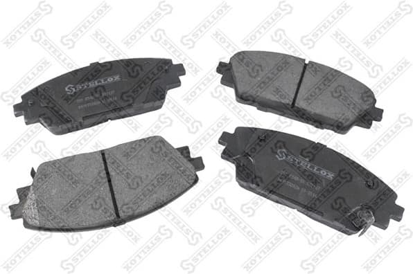 Brake Pad Set, disc brake 000 654B-SX