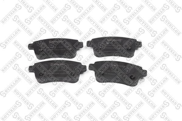Brake Pad Set, disc brake 000 044-SX