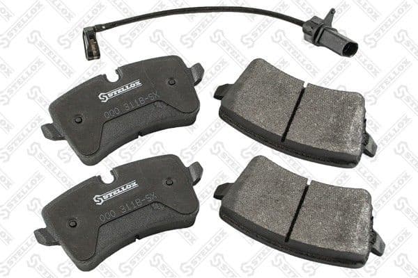 Brake Pad Set, disc brake 000 311B-SX