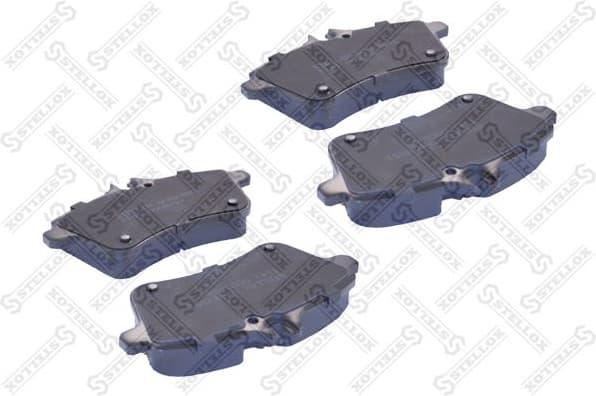 Brake Pad Set, disc brake 1141 000B-SX