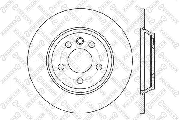 Brake Disc 6020-2552-SX