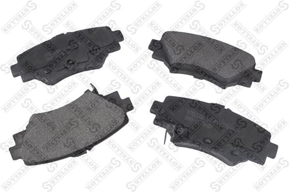 Brake Pad Set, disc brake 000 657B-SX