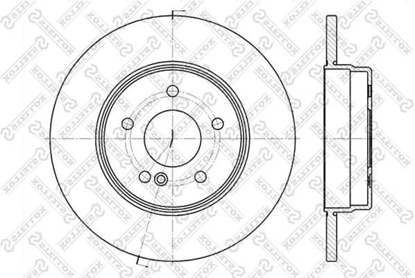 Brake Disc 6020-3340-SX