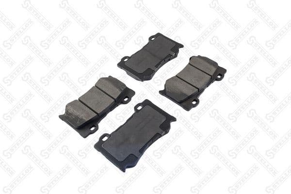 Brake Pad Set, disc brake 000 326B-SX