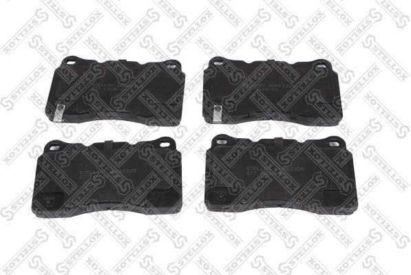 Brake Pad Set, disc brake 677 032B-SX