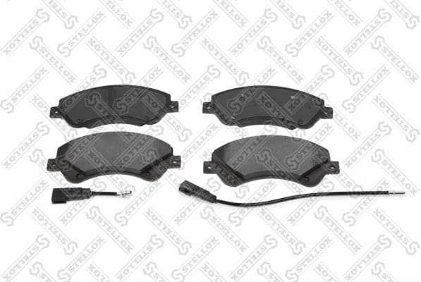 Brake Pad Set, disc brake 1262 002B-SX