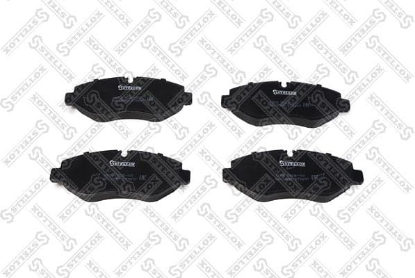 Brake Pad Set, disc brake 1256 000B-SX