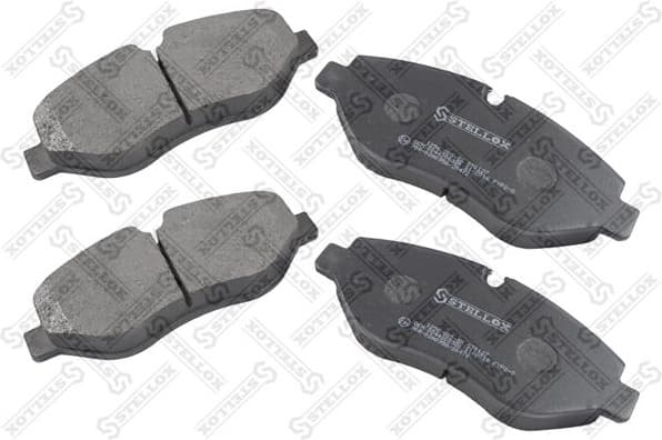 Brake Pad Set, disc brake 1256 000-SX - image 2