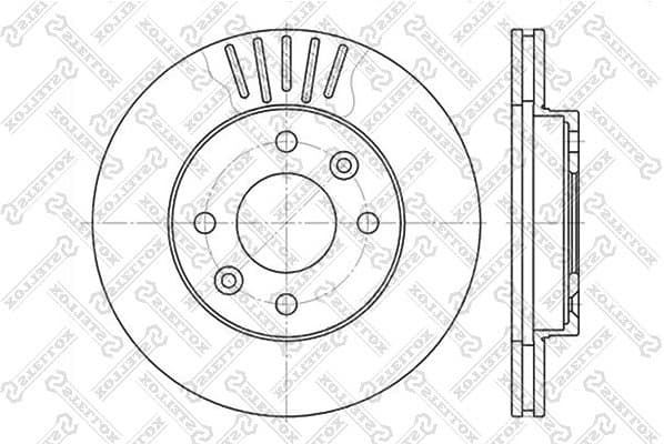 Brake Disc 6020-3909V-SX