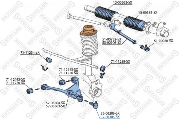 Ball Joint 52-00385-SX - image 2