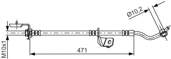 Brake Hose 1987481716