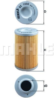 Oil Filter OX1090 - image 2