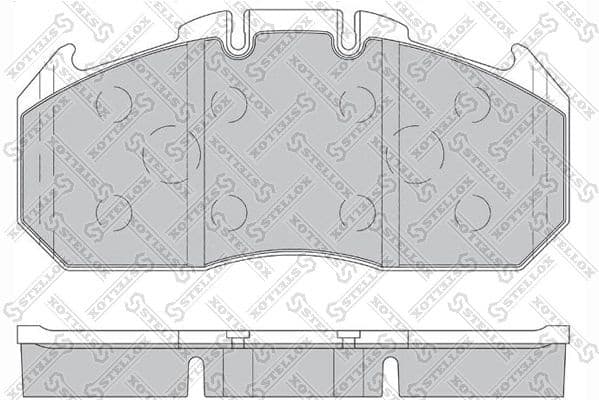 Brake Pad Set, disc brake 85-01425-SX