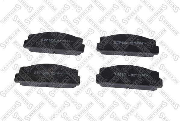 Brake Pad Set, disc brake 033 000-SX