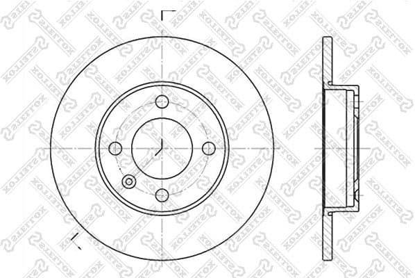 Brake Disc 6020-4704-SX