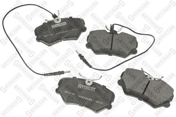 Brake Pad Set, disc brake 273 002B-SX