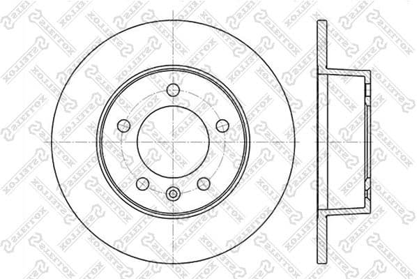 Brake Disc 6020-3643-SX