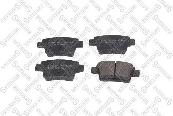 Brake Pad Set, disc brake 1209 000-SX