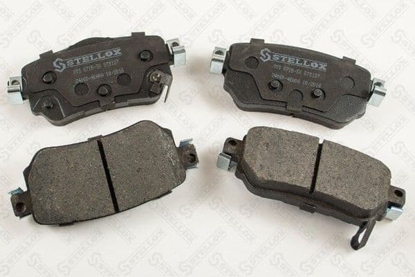 Brake Pad Set, disc brake 000 671B-SX