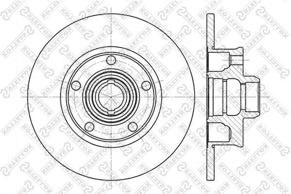 Brake Disc 6020-4736-SX